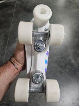 Patines Oxelo Talla 37 Blancos Holográficos