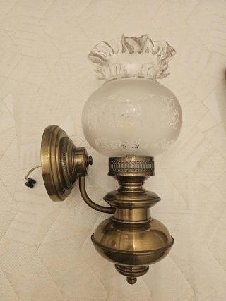 Apliques de pared vintage dorados