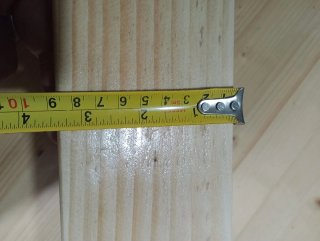 Mensola portaoggetti legno e metallo