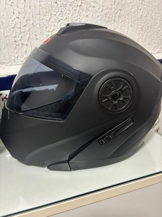 Casco Moto modular negro. Talla M