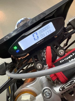 Rieju Mrt Pro racing con 173km reales