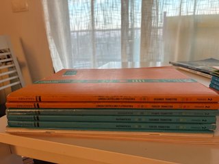 Lote de libros 1. Y 2. primaria edelvives maristas