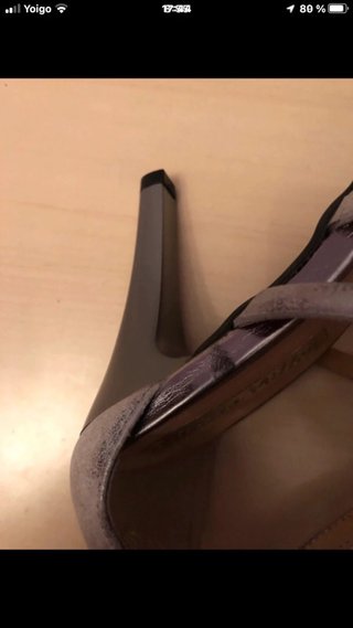 Sandalias Patricia Miller Plata