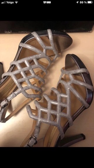 Sandalias Patricia Miller Plata