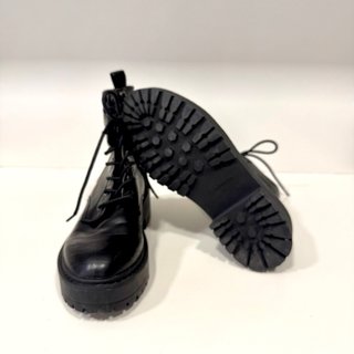 Talla 37 - Botas negras militares