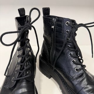 Talla 37 - Botas negras militares