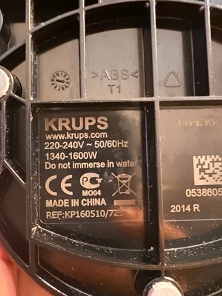 Piezas cafetera Dolce Gusto Krups