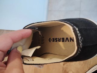 Converse Bambas Negras Talla 38