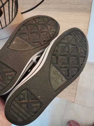 Converse Bambas Negras Talla 38