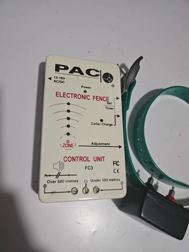 Pac valla eléctrica para perros antifugas