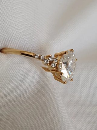 Anillo MOISSANITAS 2.65 QUILATES