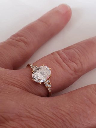 Anillo MOISSANITAS 2.65 QUILATES