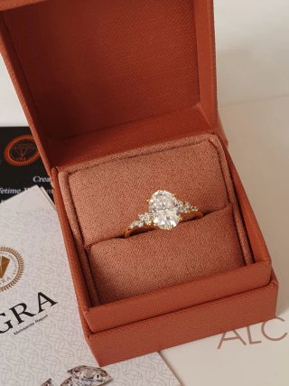 Anillo MOISSANITAS 2.65 QUILATES