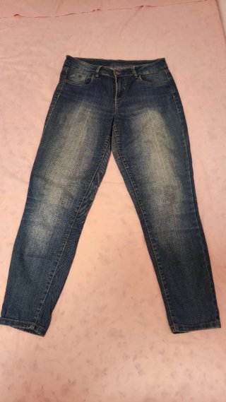 Lote 4 Pantalones Vaqueros Mujer y uno de hombre