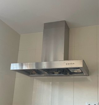 Campana extractora de cocina acero inoxidable