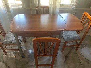 Sofá modular beige de tela