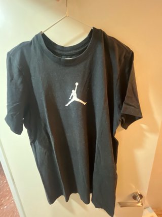 Camiseta Jordan Negra Hombre