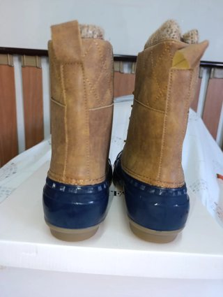 Botas Justfab Talla 43 Azul/Marrón BM03