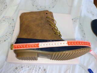 Botas Justfab Talla 43 Azul/Marrón BM03