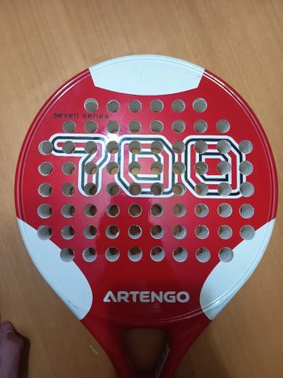 Raqueta Pádel Artengo Seven Series Roja