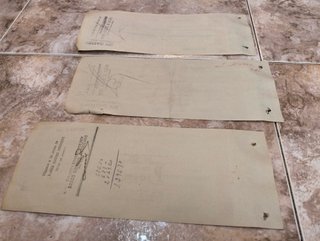 Tres Cheques Banco Español de Crédito