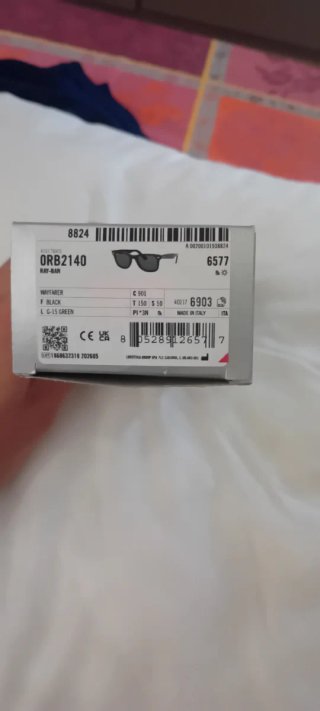 Gafas de Sol Ray-Ban Negras Originales