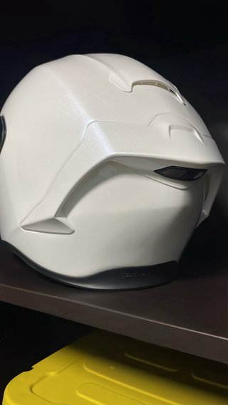 Casco Moto Blanco Talla L