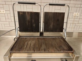 Plancha de contacto doble METRO Professional