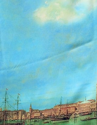 Stoffa per foulard multicolor