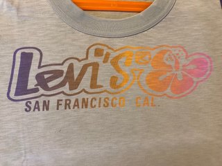 Levi's camiseta vintage surf
