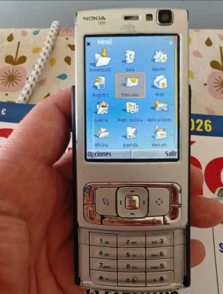 Nokia N95 Plata, libre,