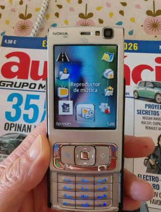 Nokia N95 Plata, libre,