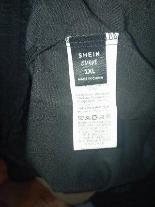 Pantalón cargo negro mujer