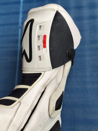 Stivali Moto Stylmartin bianchi neri
