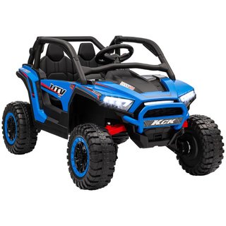 Coche eléctrico UTV para niños, 5-7 km/h, 2 plazas