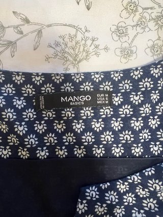 Vestido corto Mango estampado