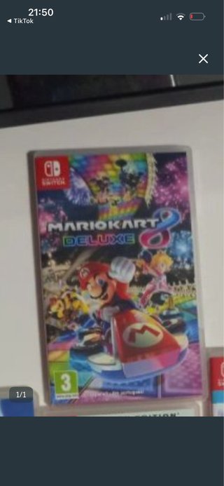 Mario Kart 8 Deluxe Nintendo Switch