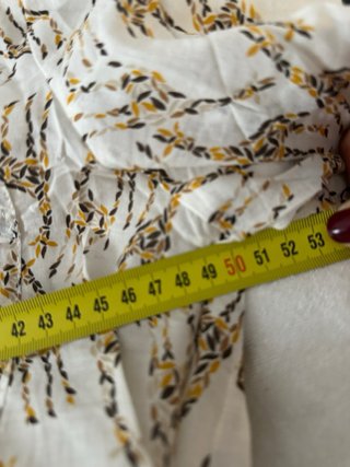 Camicia Caroll Donna Stampa Giraffe Bianca Taglia