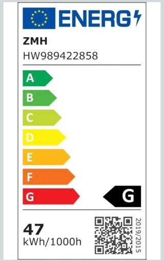 Lámpara Colgante LED ZMH con Mando