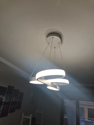 Lámpara Colgante LED ZMH con Mando