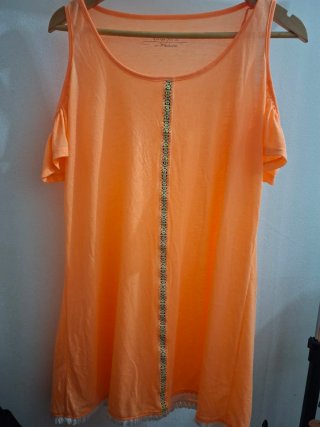 Vestido naranja talla M