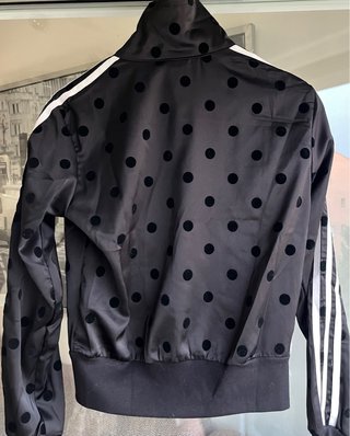 Adidas satin polka dots jacket