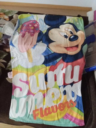 Toalla Playa Mickey Mouse Helado Nuevo