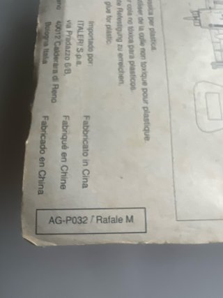 Maqueta Avión Rafale M