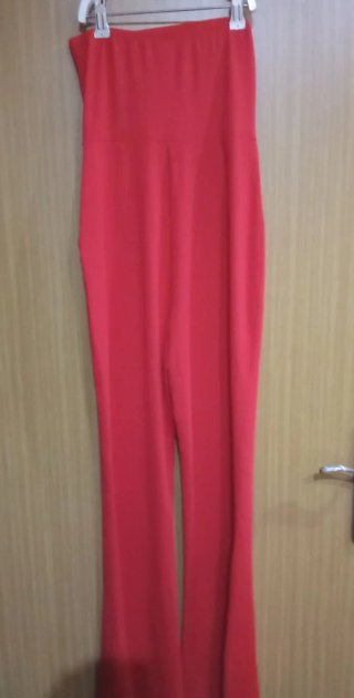 Mono rojo de tubo talla XS