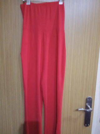 Mono rojo de tubo talla XS