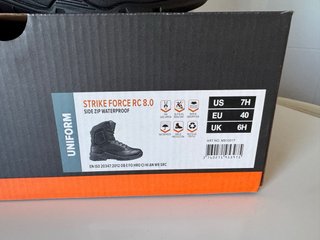 * 40 Botas Magnum Strike Force policia seguridad