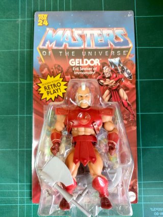 Geldor MOTU Origins Mattel Creations Exclusiva