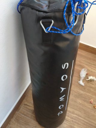 Saco de boxeo Domyos + guantes