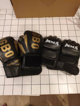 Saco de boxeo Domyos + guantes
